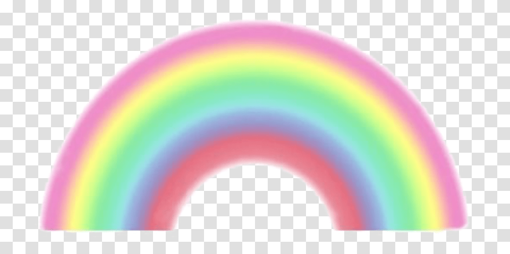 Pastel Rainbow Mq Pastelcolor Rainbows Rainbow Circle, Nature, Outdoors, Sky, Purple Transparent Png