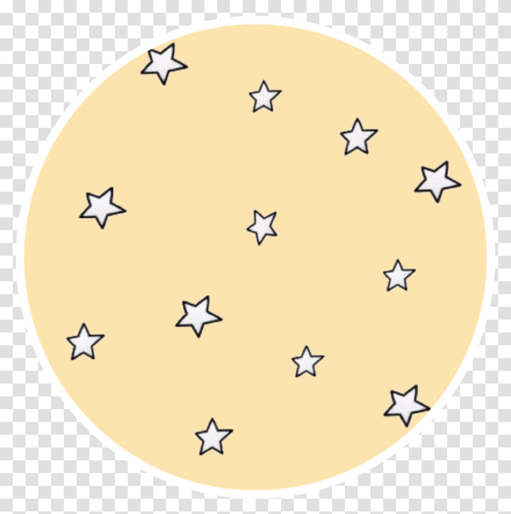 Pastel Star Circle, Symbol, Bird, Animal, Star Symbol Transparent Png