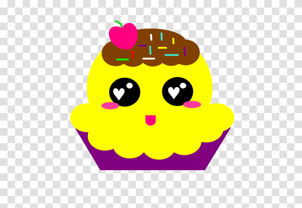 Pastelito Kawaii, Pac Man Transparent Png