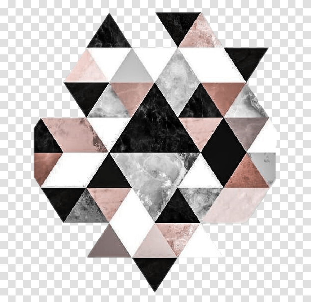 Pastime Clipart Geometric Triangle Pattern, Collage, Poster, Advertisement, Rug Transparent Png