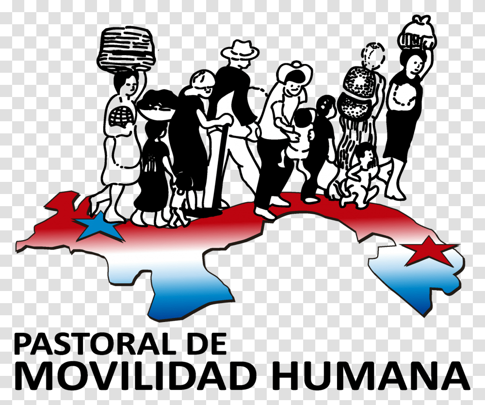 Pastoral De Movilidad Humana Panama, Interior Design, Indoors, Person, Crowd Transparent Png