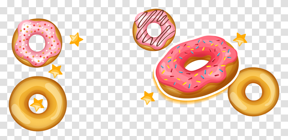 Pastry Girly, Dessert, Food, Donut, Sweets Transparent Png