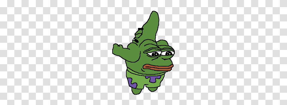Pat Back Pepe Pepe The Frog Know Your Meme, Animal, Green, Elf Transparent Png