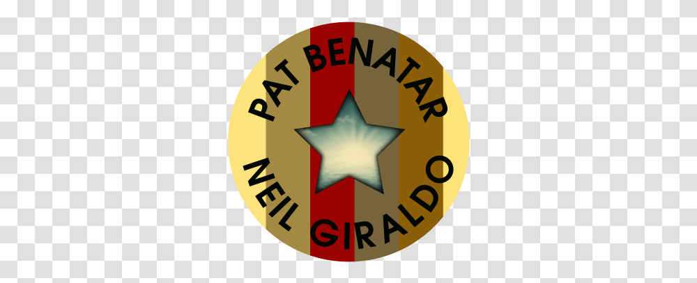 Pat Benatar 80s Icon Rock Star Pat Benatar And Neil Giraldo Logo, Symbol, Star Symbol, Trademark Transparent Png