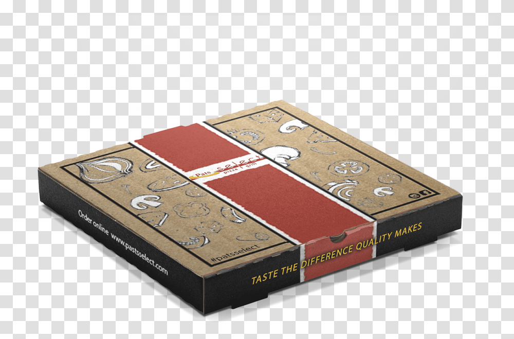 Pat S Select Pizza Box Design Pizza Box Transparent Png