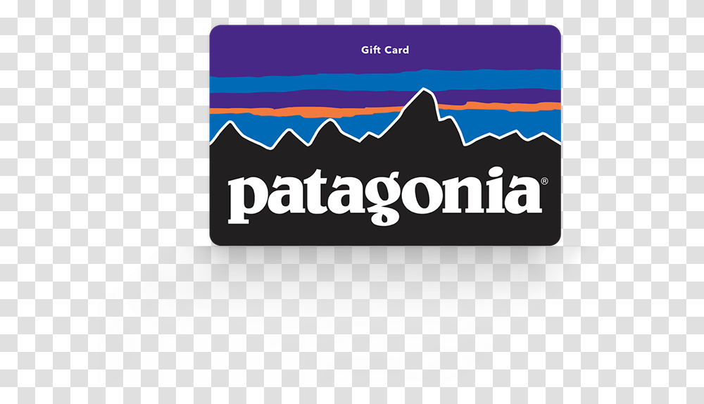 Patagonia E Gift Cards Patagonia Logo, Label, Outdoors, Nature Transparent Png