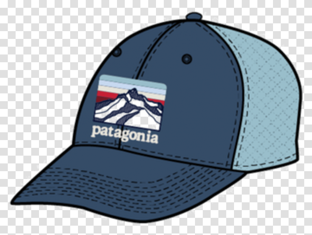 Patagonia Line Logo Ridge Lowpro Hat Patagonia, Clothing, Apparel, Baseball Cap Transparent Png