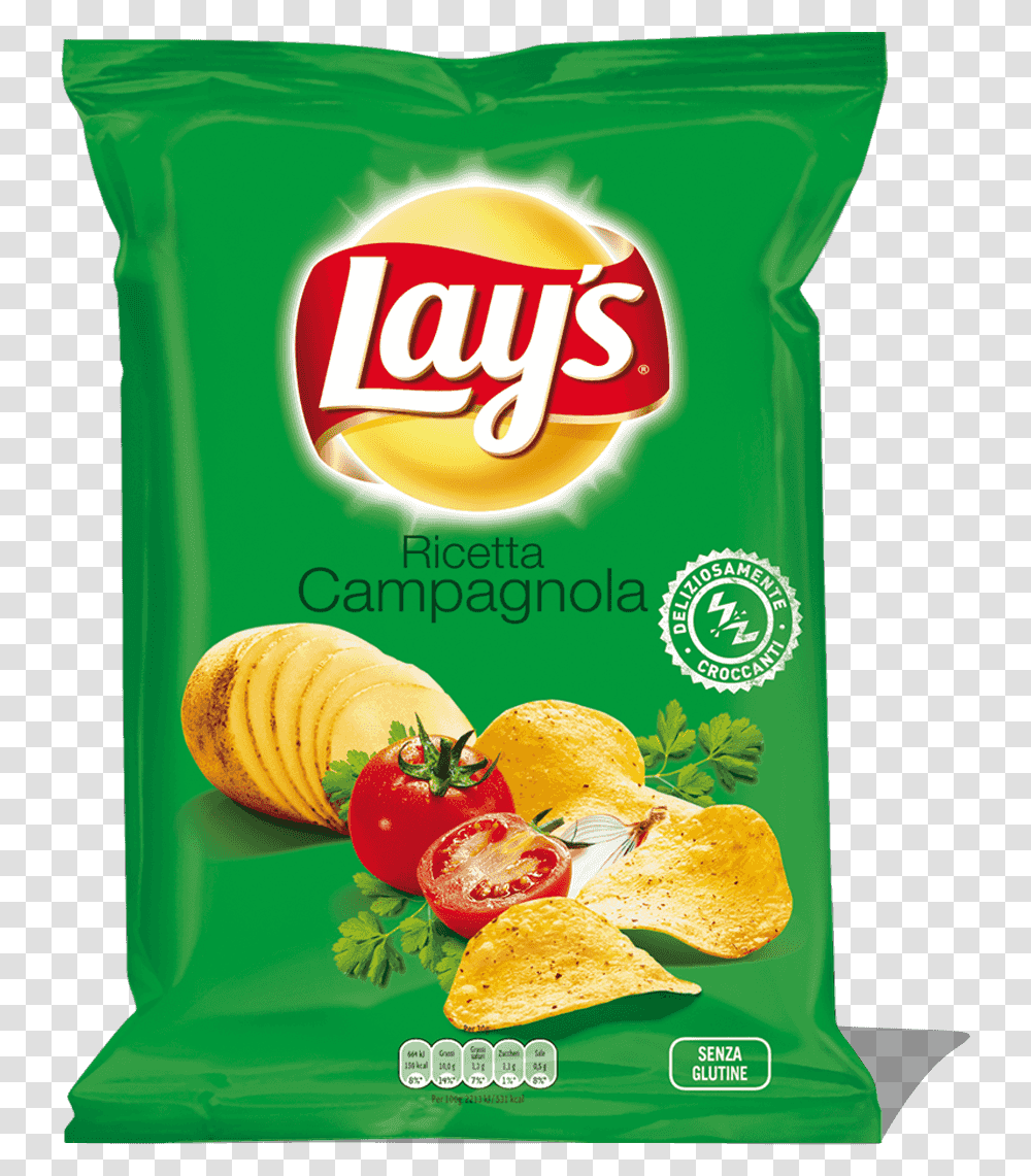 Patatine Lay's Lays Vegetable Chips, Food, Plant, Beverage, Bread Transparent Png