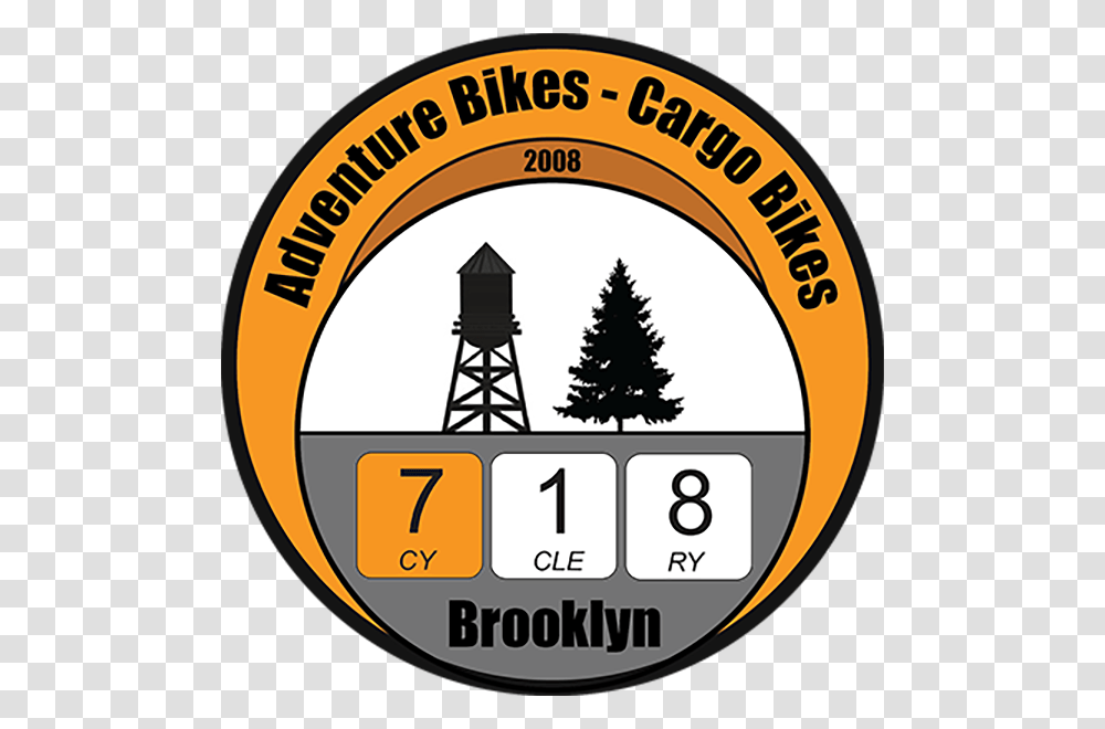 Patch 718 Cyclery, Label, Tree Transparent Png