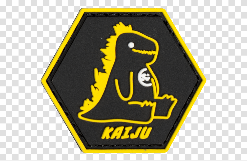 Patches Kaiju Hex Emblem, Logo, Trademark, Road Sign Transparent Png