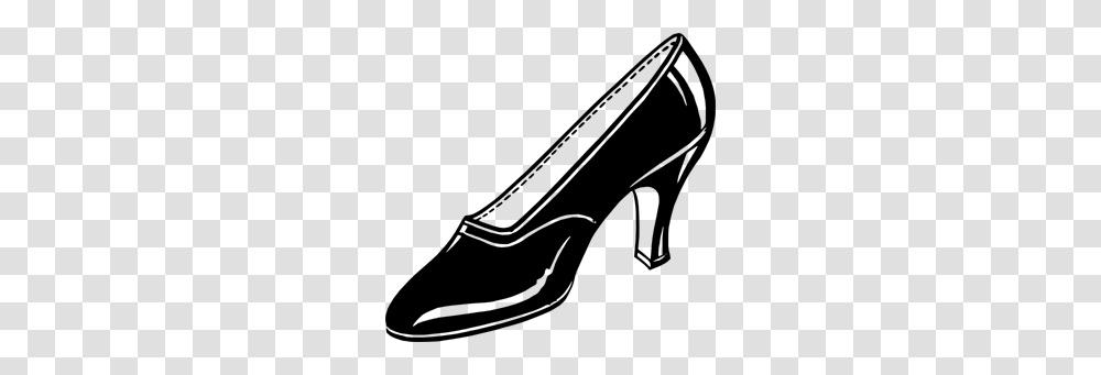 Patent Leather Heel Shoe Clip Art For Web, Gray, World Of Warcraft Transparent Png