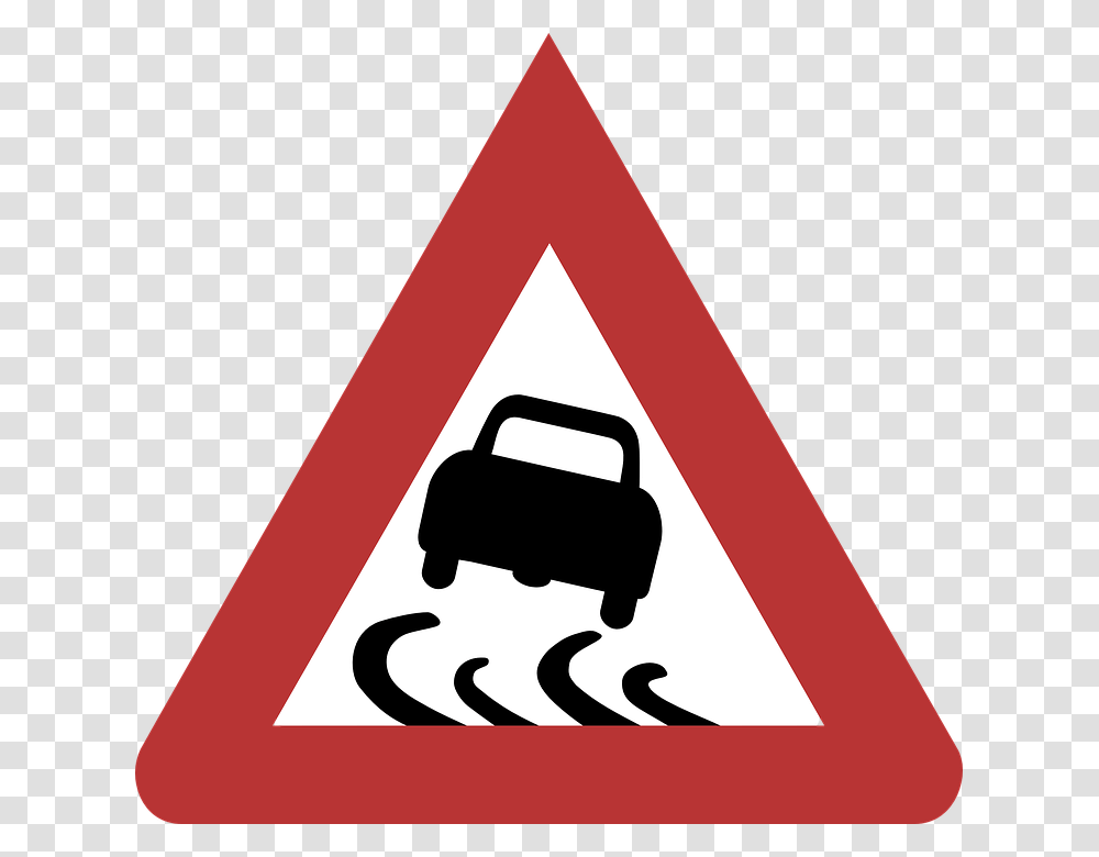 Path Clipart Hard Decision Danger Road Signs, Triangle Transparent Png