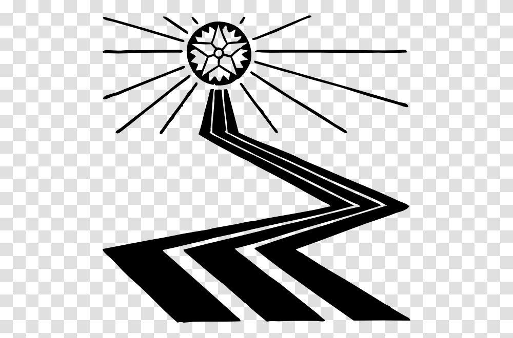 Path Clipart, Bow, Utility Pole, Star Symbol Transparent Png
