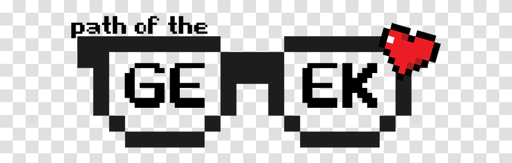 Path Of The Geek Stencil, Gray, Minecraft Transparent Png