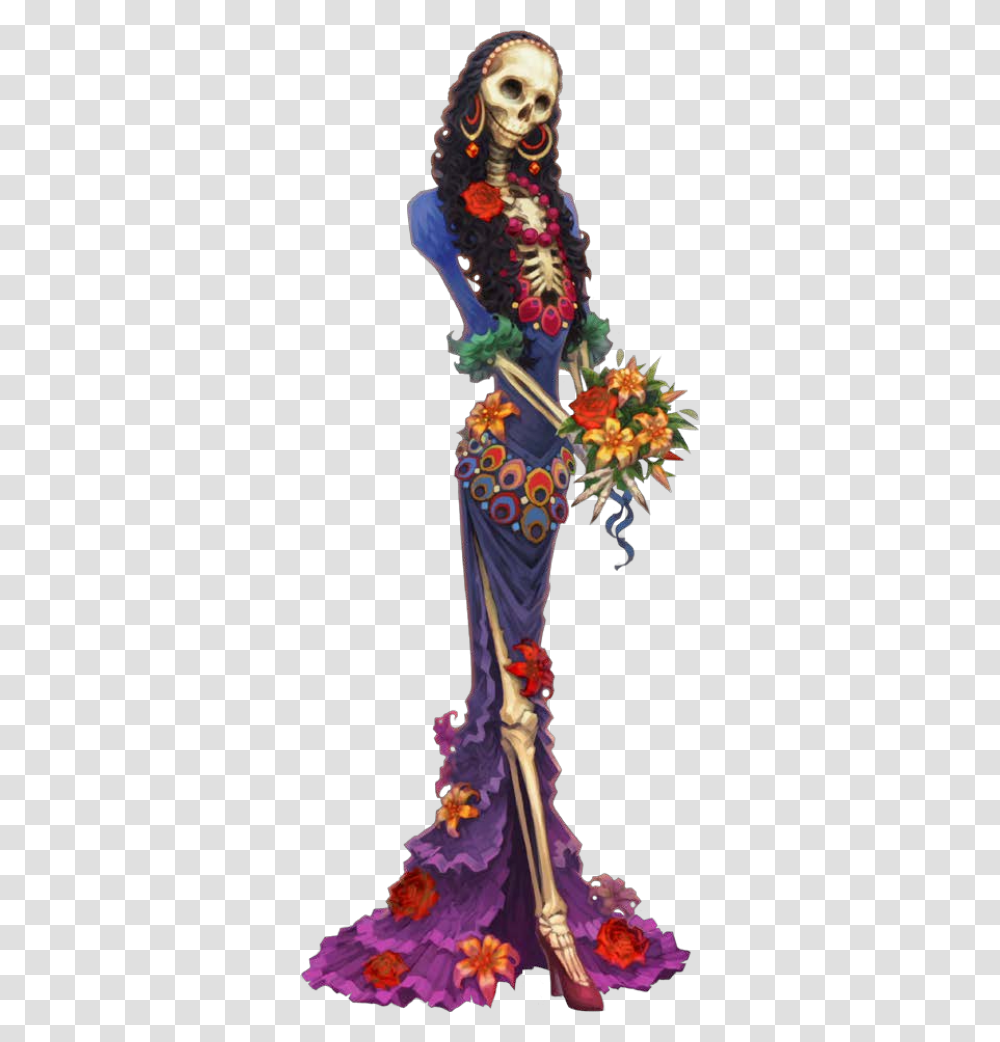 Pathfinder Psychopomp Catrina, Person, Crowd, Performer, Leisure Activities Transparent Png