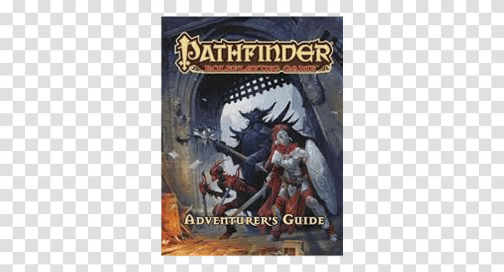 Pathfinder Rpg Adventurers Guide Hard Cover Gray Maiden, Poster, Advertisement, Person, Human Transparent Png