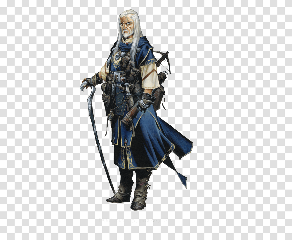 Pathfinder Wizard, Person, Human, Apparel Transparent Png