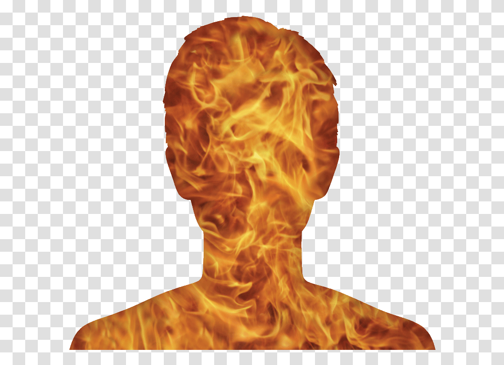 Patient, Fire, Flame, Bonfire, Person Transparent Png