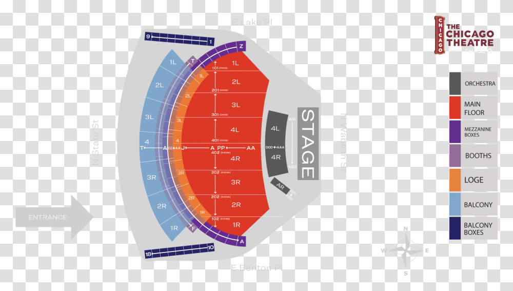 Patio Theater Seating Chart, Diagram, Plot, Plan, Number Transparent Png