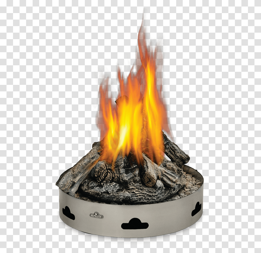 Patioflame Stainless Steel Fire Pit Napoleon Gas Fire Pit, Bonfire Transparent Png