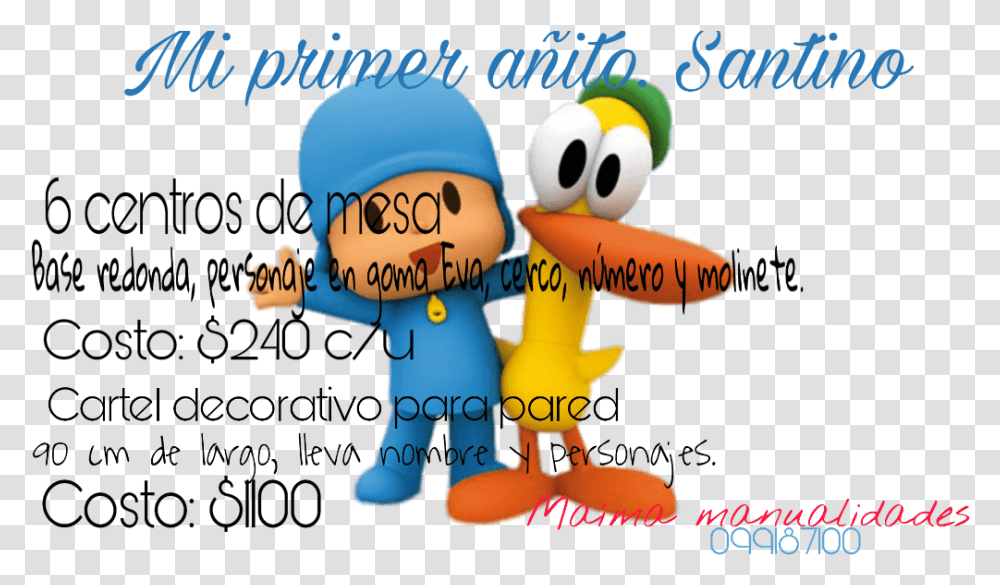 Pato De Pocoyo Download, Mascot, Super Mario Transparent Png