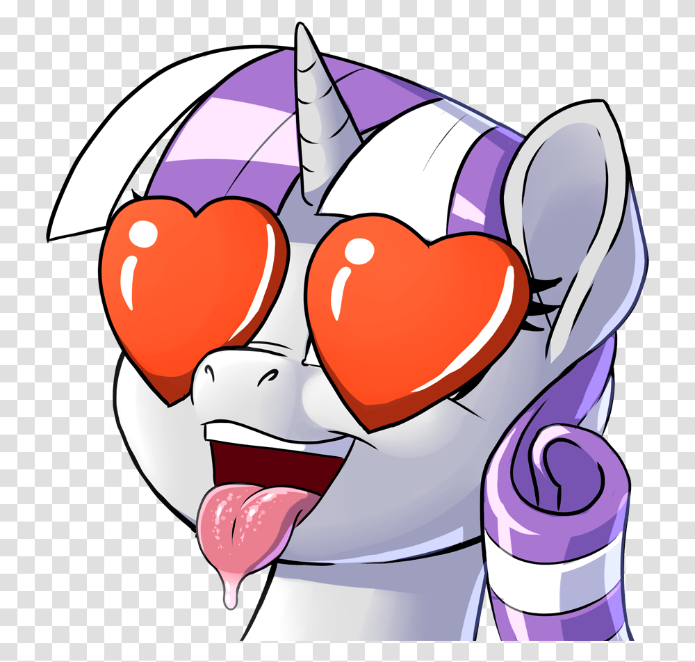 Patreon Logo Pony Portrait My Little Pony Ahegao, Performer, Heart, Sweets, Food Transparent Png