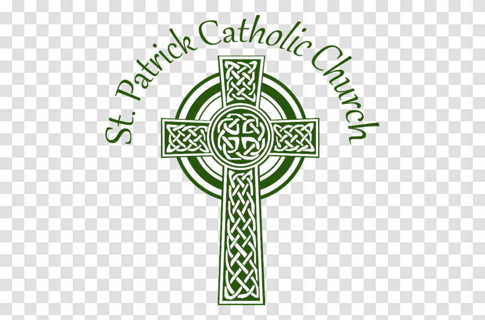 Patrick Catholic School Celtic Knot Cross, Crucifix Transparent Png