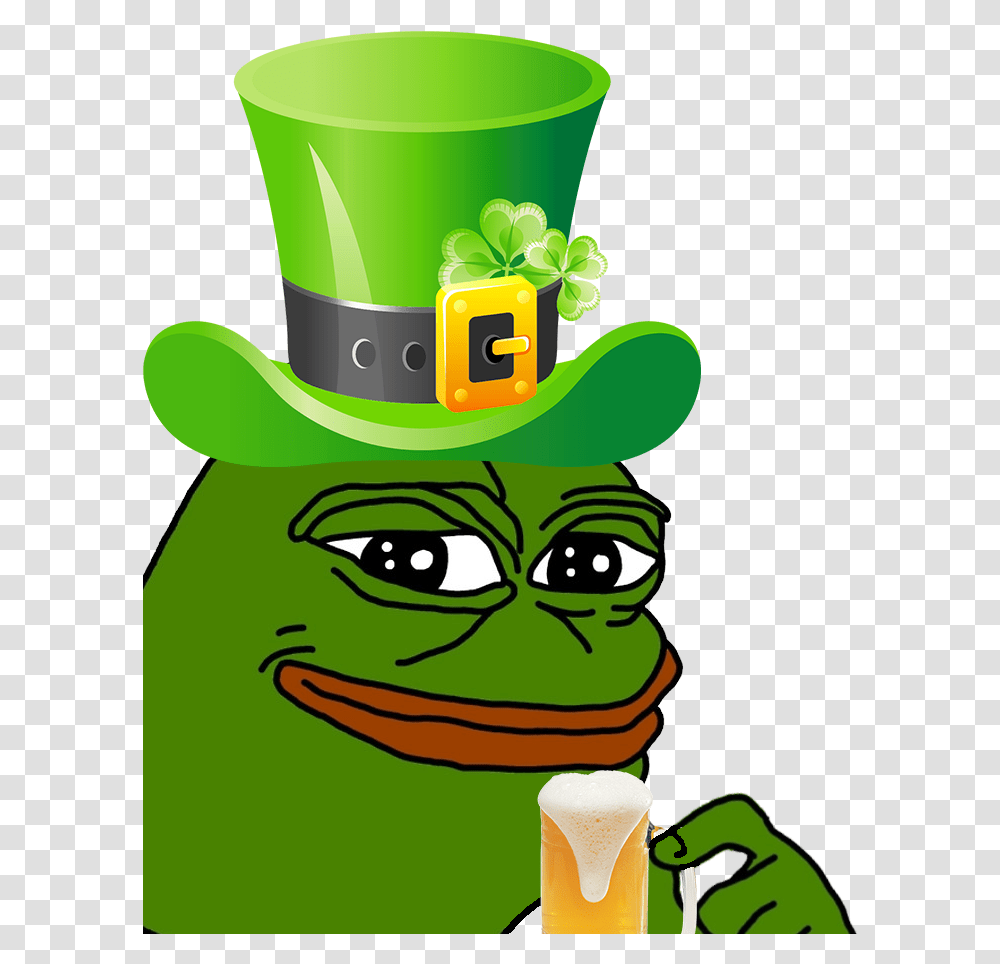 Patrick Meme Pepe The Frog Heart Hands, Green, Beverage, Drink Transparent Png