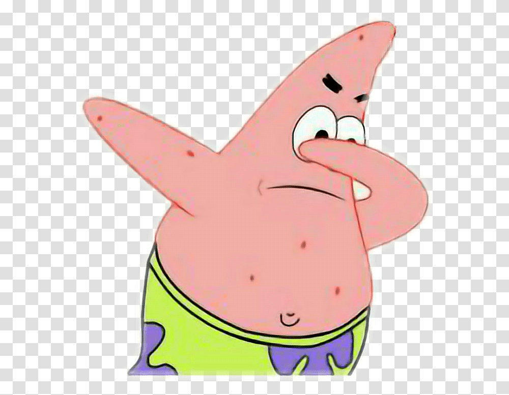 Patrick Patrick Star, Animal, Label, Text, Mouth Transparent Png