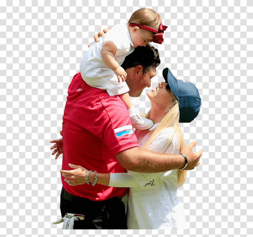 Patrick Reed And His Family Patrick Reed House Spring Texas, Person, Finger, Hat Transparent Png