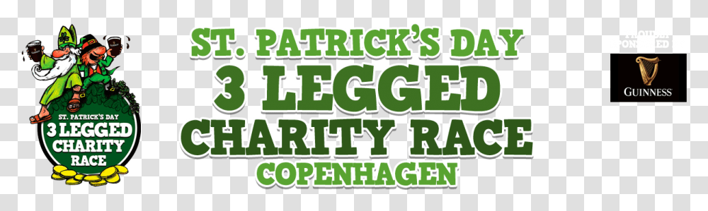 Patrick's Day 3 Legged Charity Race Copenhagen Poster, Word, Label, Alphabet Transparent Png