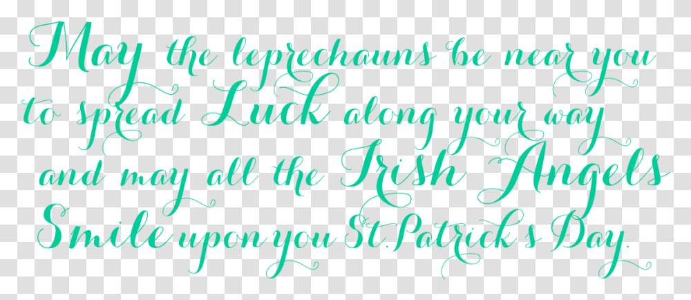 Patrick's Day Calligraphy, Handwriting, Letter, Alphabet Transparent Png