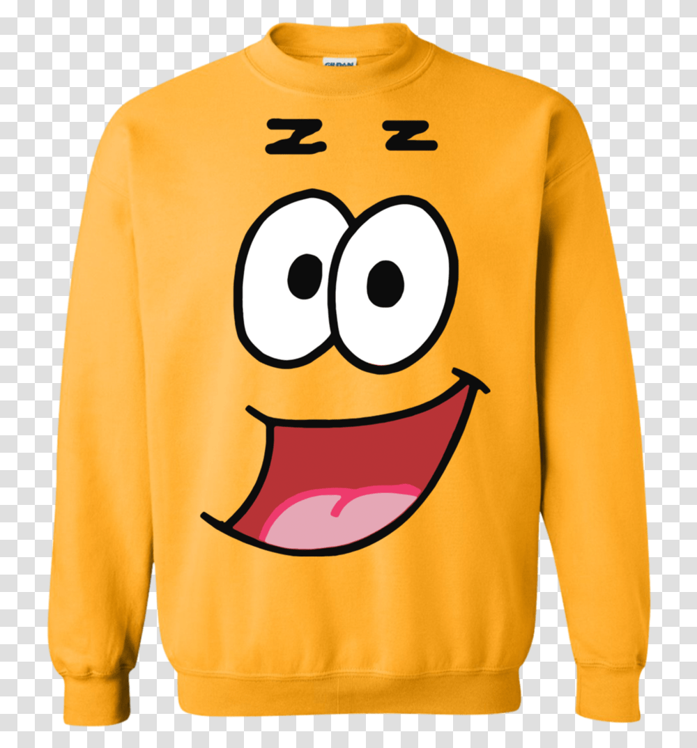 Patrick Star Funny Halloween Custom Sweatshirt Its The Most Wonderful Time Of The Year, Apparel, Sweater, Sleeve Transparent Png