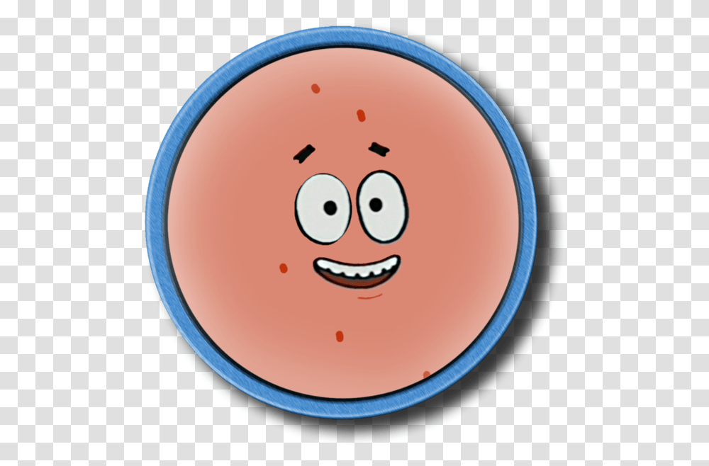 Patrick Star Icon By Slamiticon Patrick Star Circle Face, Plant, Skin, Food, Fruit Transparent Png