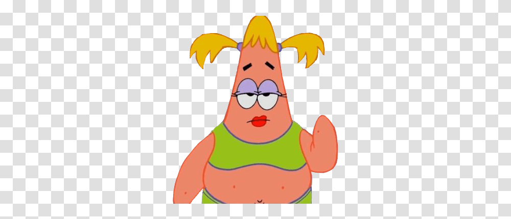 Patrick Star Patricia Star Full Size Patrick Funny, Plant, Food, Person, Human Transparent Png