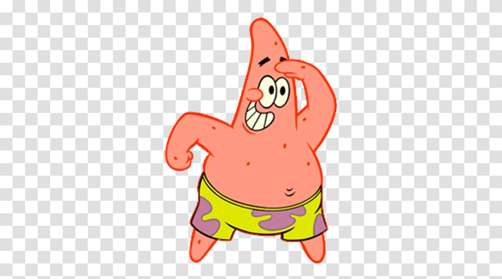 Patrick Star Telegram Stickers Sticker Search Spongebob Squarepants Patrick, Clothing, Food Transparent Png