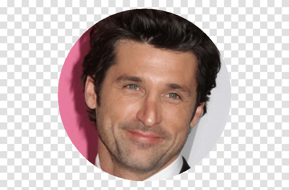 Patrickdempsey, Face, Person, Dimples, Performer Transparent Png