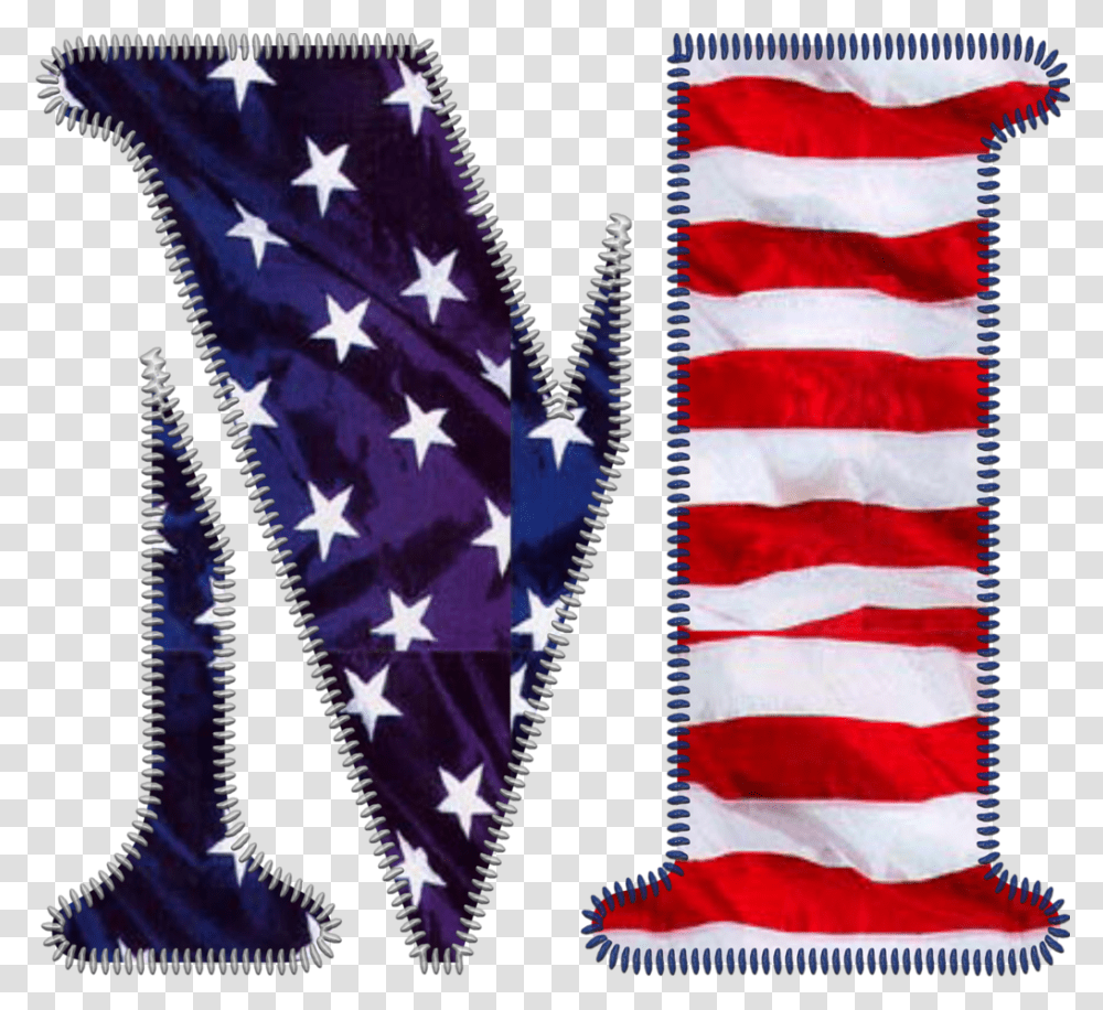 Patriotic Letter M Beautiful Lettering Letters And American Flag Letter E Transparent Png