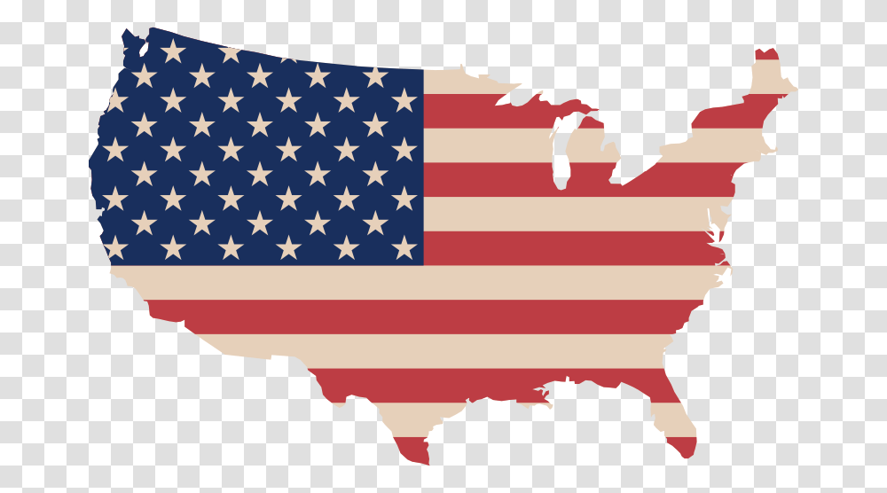 Patriotic Map Flag, Person, Human, American Flag Transparent Png