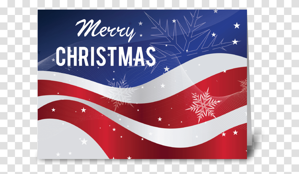 Patriotic Merry Christmas Flag With Snow Greeting Card Hate People I Just Feel, Beverage, Drink Transparent Png