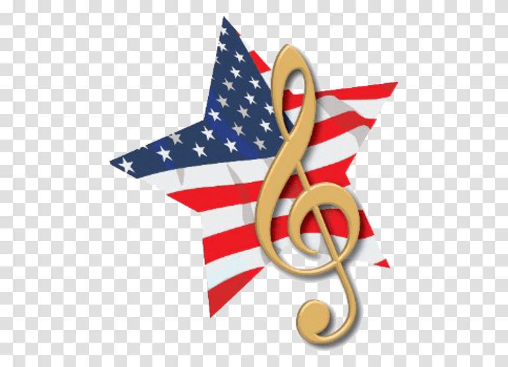 Patriotic Music Clipart Patriotic Music, Flag, American Flag, Star Symbol Transparent Png