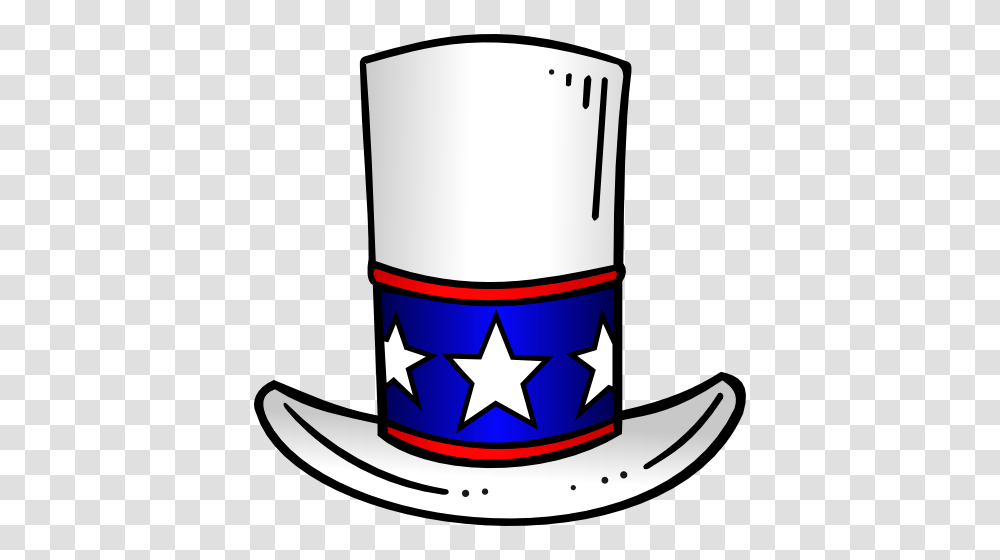 Patriotic Top Hat Clip Art Inspired, Apparel, Coffee Cup, First Aid Transparent Png