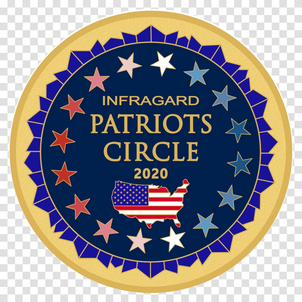 Patriots Circle Coin 2020 Image Watch, Logo, Trademark, Rug Transparent Png