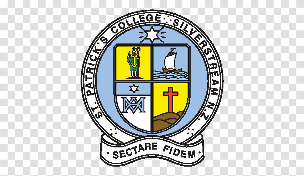 Patriots Clipart Badge St. Patrick's College Silverstream, Logo, Trademark, Emblem Transparent Png