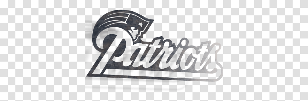 Patriots Logo New England Patriots, Text, Symbol, Trademark, Weapon Transparent Png