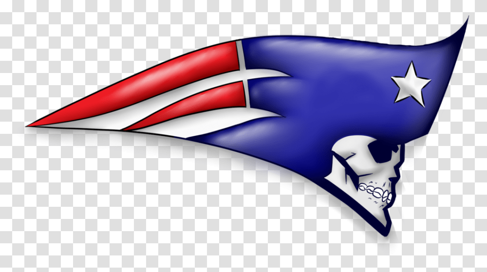 Patriots New England Patriots Skull Logo, Hand, Electronics Transparent Png