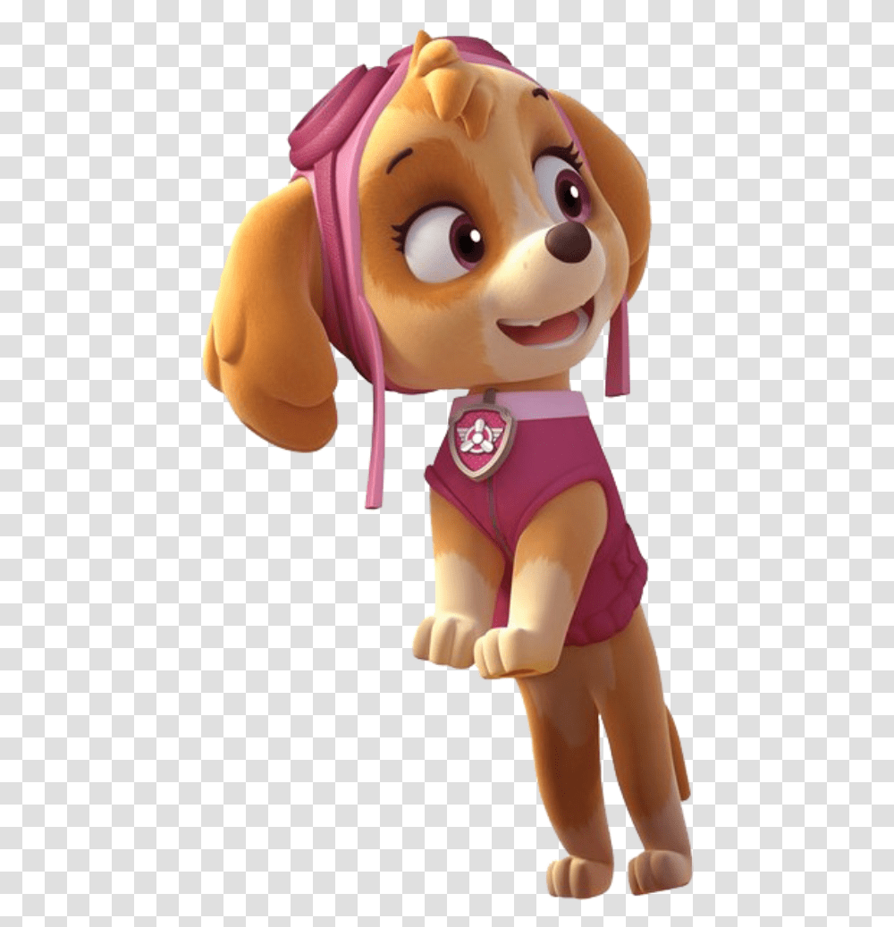 Patrulha Canina Skye 3 Paw Patrol Hd, Toy, Doll, Figurine, Person Transparent Png