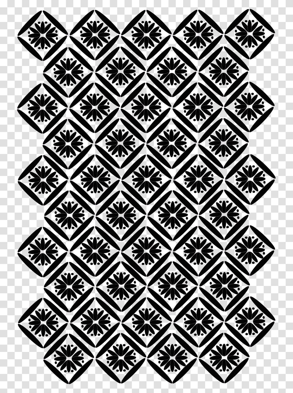 Pattern Black Texture Background, Rug Transparent Png