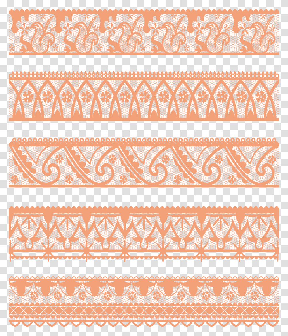 Pattern, Lace, Rug Transparent Png