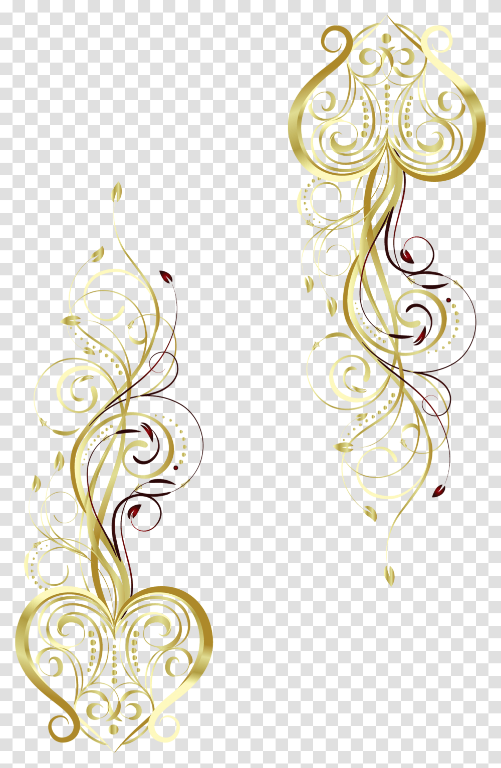 Pattern Motif Gratis Gold Wedding Free Photo Clipart, Graphics, Floral Design Transparent Png